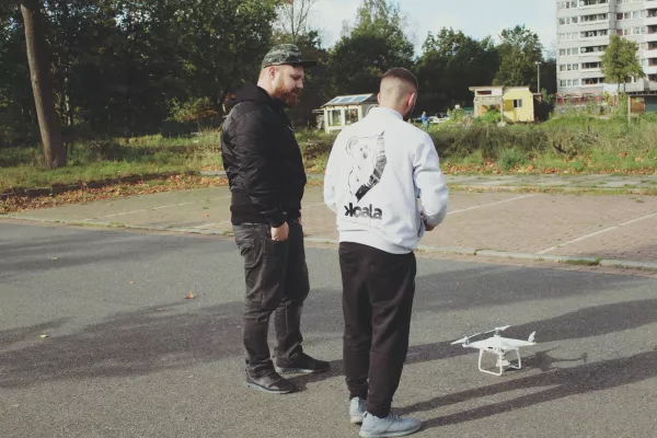 Bild: Koala Filmz - Bremen - Videoproduktion für den bekannten Rapper Baba Saad