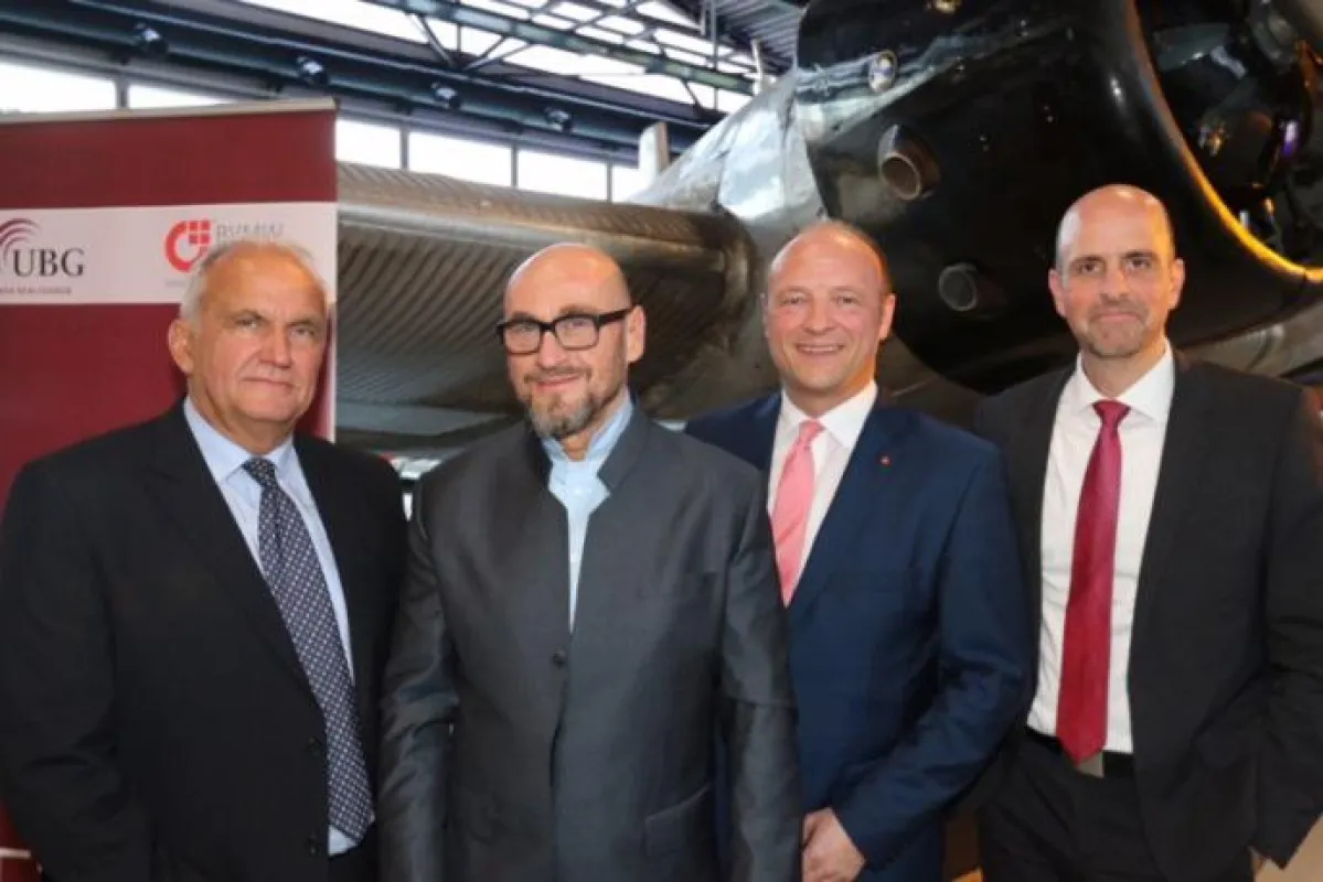 Harald Heidemann (S-UBG), Jochen Schweizer, Stefan A. Wagemanns (BVMW), Bernhard Kugel (S-UBG)