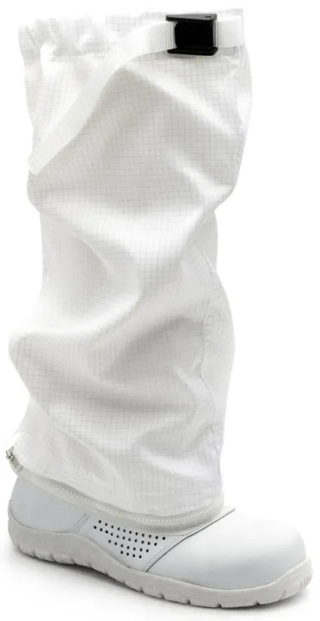 Sicherheitsschuh mit Stahlkappe und Gamasche