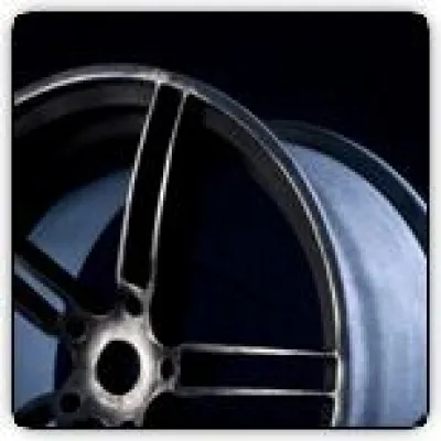 Leipziger Unternehmen Evosteel präsentiert Studie einer Stahlgussfelge für PKW auf der euroLITE-Messe Bild: Leipziger Unternehmen Evosteel präsentiert Studie einer Stahlgussfelge für PKW auf der euroLITE-Messe