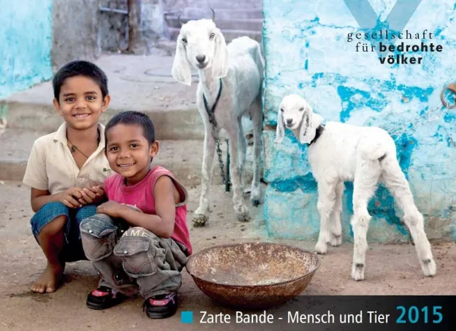 Bild: Zarte Bande – Mensch und Tier 2015: Der neue Bildkalender ist da