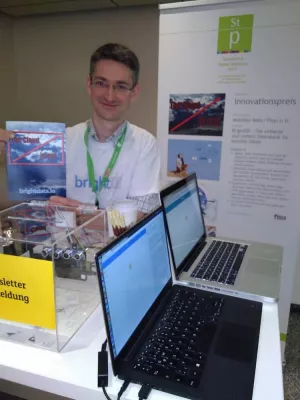 brightDB gewinnt mit Nominierung zum Staatspreis Innovation und ist damit Top-3-Innovation Österreichs. Bild: brightDB gewinnt mit Nominierung zum Staatspreis Innovation und ist damit Top-3-Innovation Österreichs.