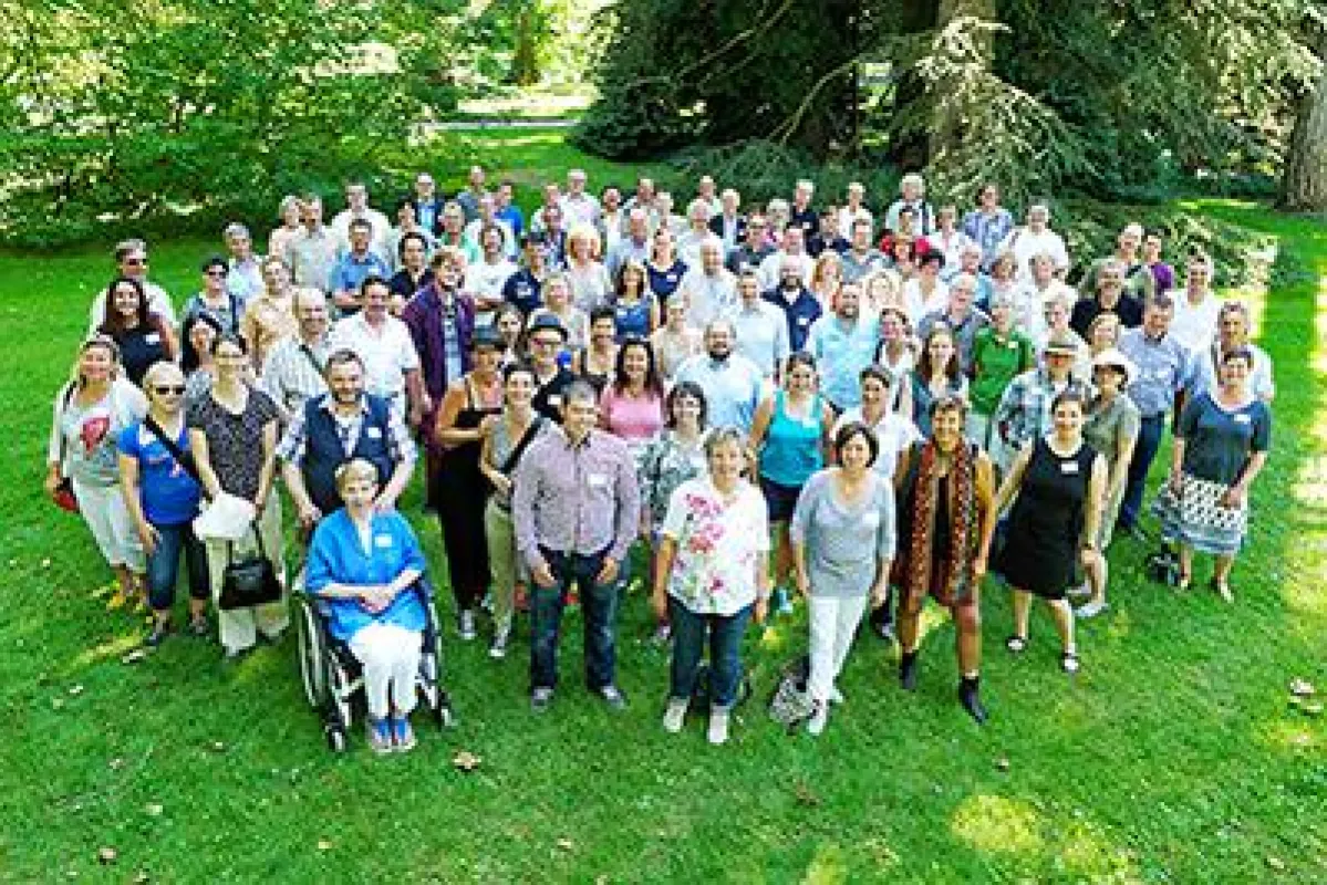 Mitten im Grünen - auf der Insel Mainau - trafen sich Mitglieder und Unterstützer der IfA.