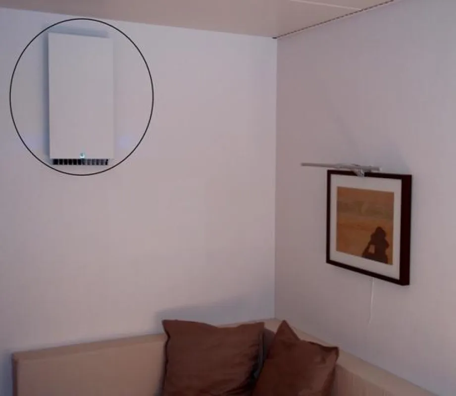 Es ist erstaunlich klein, kompakt und flexibel: Das neue dezentrale Frischluftsystem free Air 100e von bluMartin