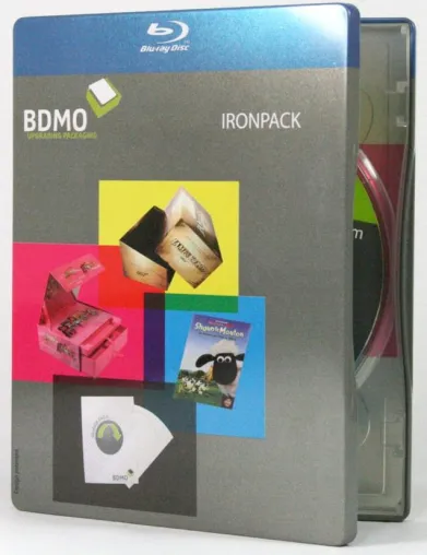BDMO’s Ironpack Es muss nicht immer Karton sein, BDMO verpackt Home Entertainment auch in Metall Bild: BDMO’s Ironpack Es muss nicht immer Karton sein, BDMO verpackt Home Entertainment auch in Metall