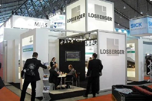 Bild: Losberger zeigt auf der LogiMAT seine Raumlösungen für die unterschiedlichsten Einsatzzwecke