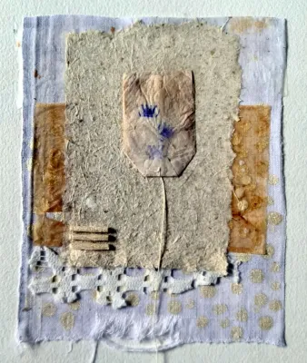 Bild: Bettina Bradt aus Rinteln nimmt an der GEDOK-Gemeinschaftsausstellung "elementar - Formhoch³" in Hannover teil