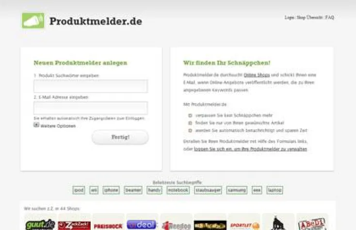 Liveshopping Aktuell kooperiert mit Produktmelder.de Bild: Liveshopping Aktuell kooperiert mit Produktmelder.de