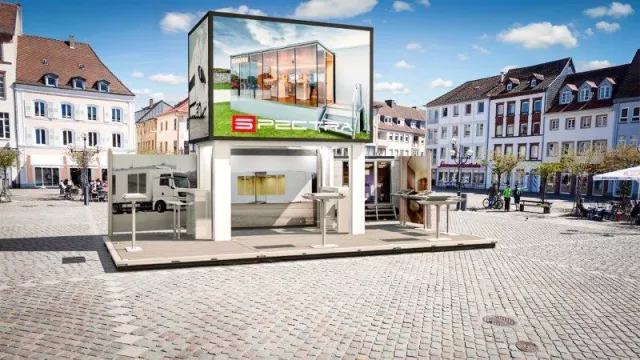Bild: Innovative PopUps als Roadshow Tool