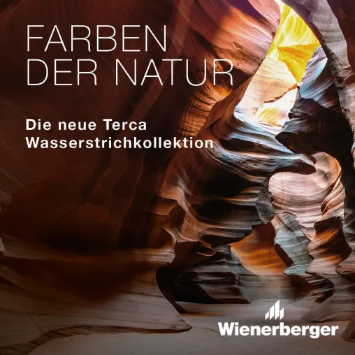 Symbiose zwischen Architektur und Natur: Die neue Terca Wasserstrichkollektion von Wienerberger Bild: Symbiose zwischen Architektur und Natur: Die neue Terca Wasserstrichkollektion von Wienerberger