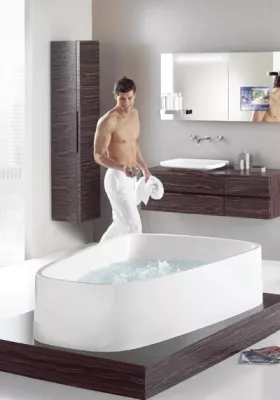 Bild: Von der Nasszelle zum Wohn- und Lebensraum - Erfrischende Bad-Trends