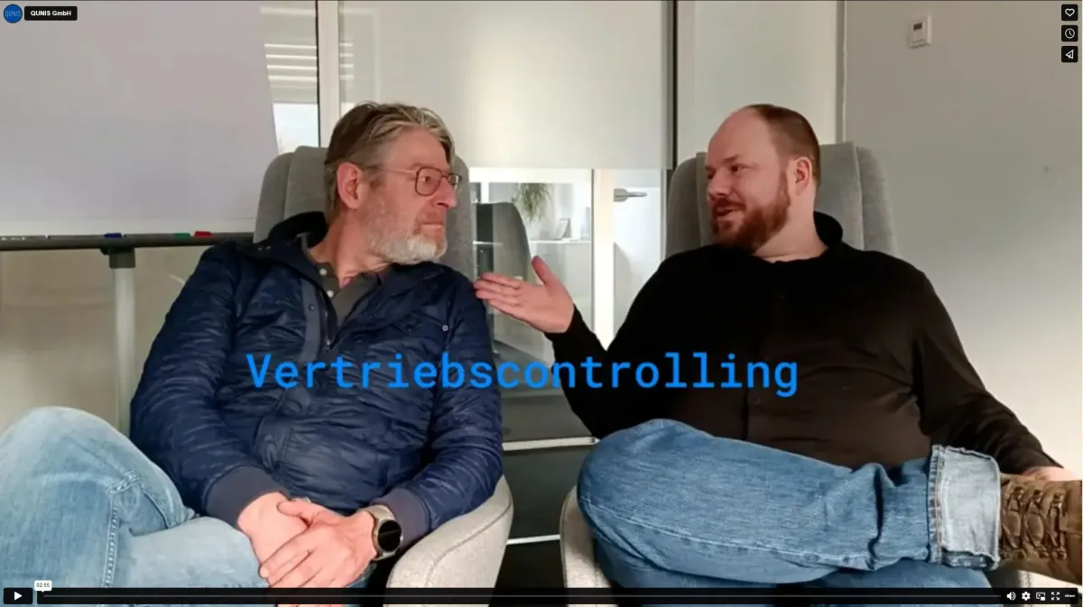 Die QUNIS Power BI Experten Patrick Eisner (links) und Michael Tenner (© QUNIS GmbH)