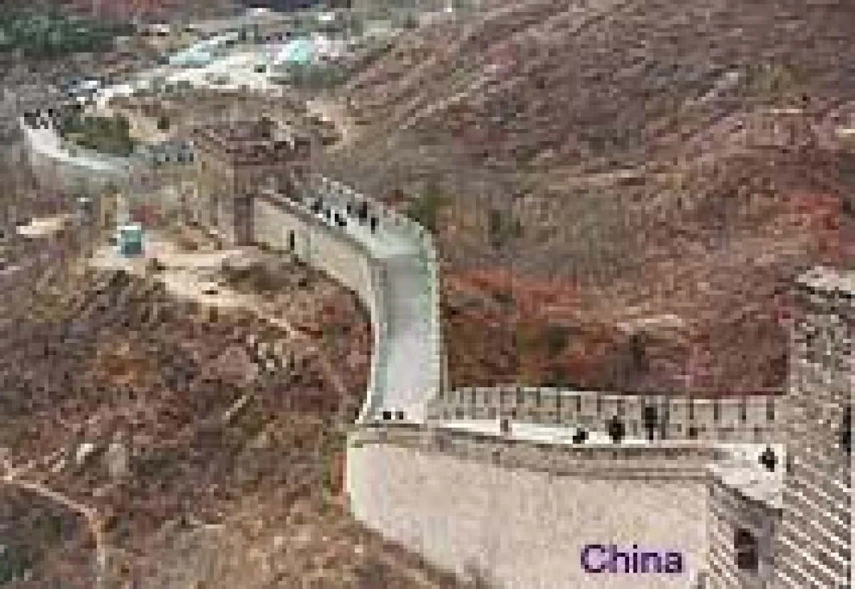 Große Mauer nahe Beijing