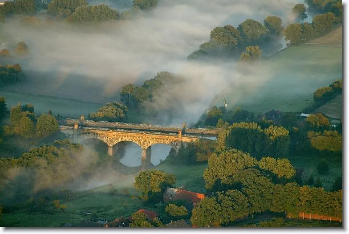 Historische Kanalbrücke über die Lippe bei Olfen