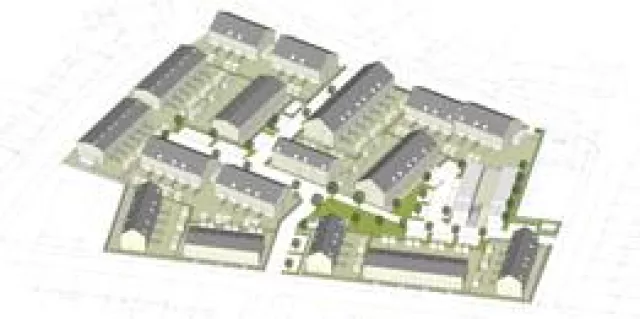 Bild: Der Milchhof macht‘s: Deutsche Reihenhaus AG belebt Duisburg-Meiderich mit 94 Reihenhäusern