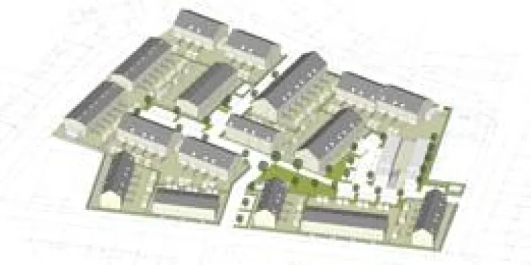 Bild: Der Milchhof macht‘s: Deutsche Reihenhaus AG belebt Duisburg-Meiderich mit 94 Reihenhäusern