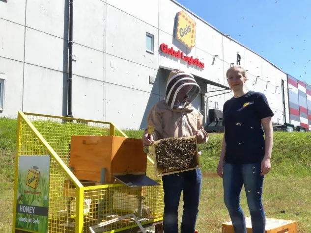 Geis kooperiert mit 160.000 Bienen Bild: Geis kooperiert mit 160.000 Bienen