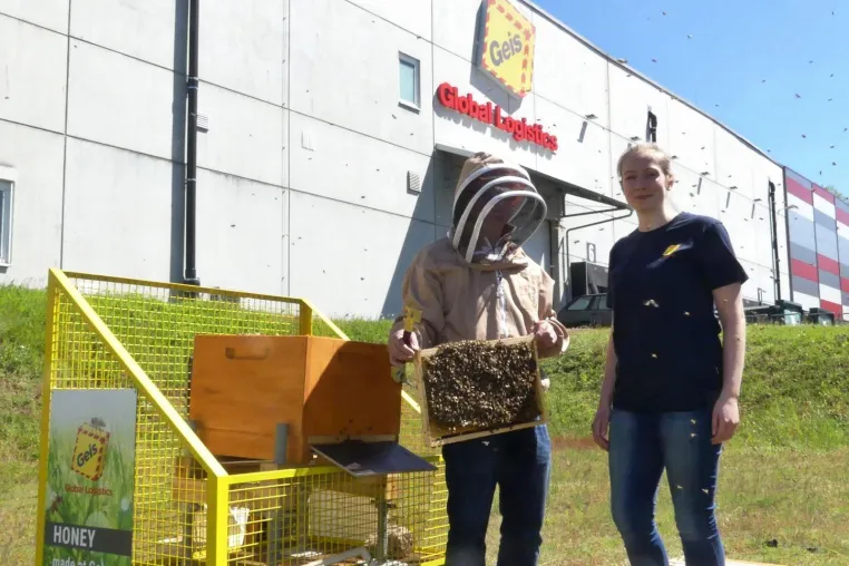 Bild: Geis kooperiert mit 160.000 Bienen