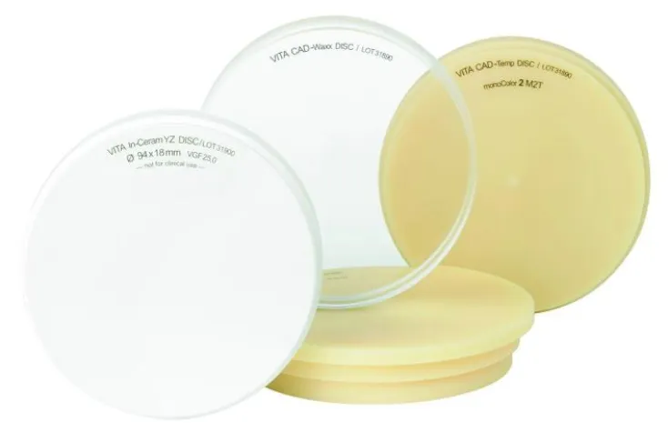 Bild: Bunte Neuigkeiten bei den VITA Machinable Materials