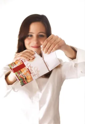 Bild: Der "Aufreißer" – die neue und praktische Snackverpackung von Papier-Mettler