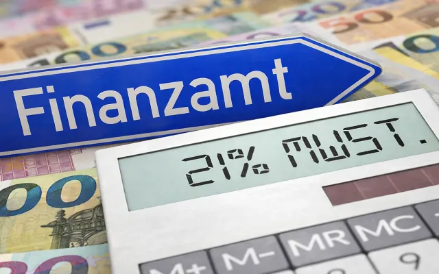 Mehrwertsteuer von 19 % auf 21 % Bild: Mehrwertsteuer von 19 % auf 21 %