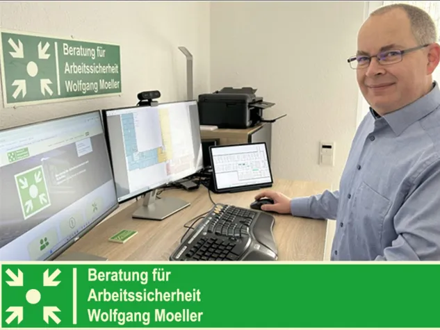 Bild: Arbeitsschutz: Klare Beschilderung der Fluchtwege & Rettungswege 