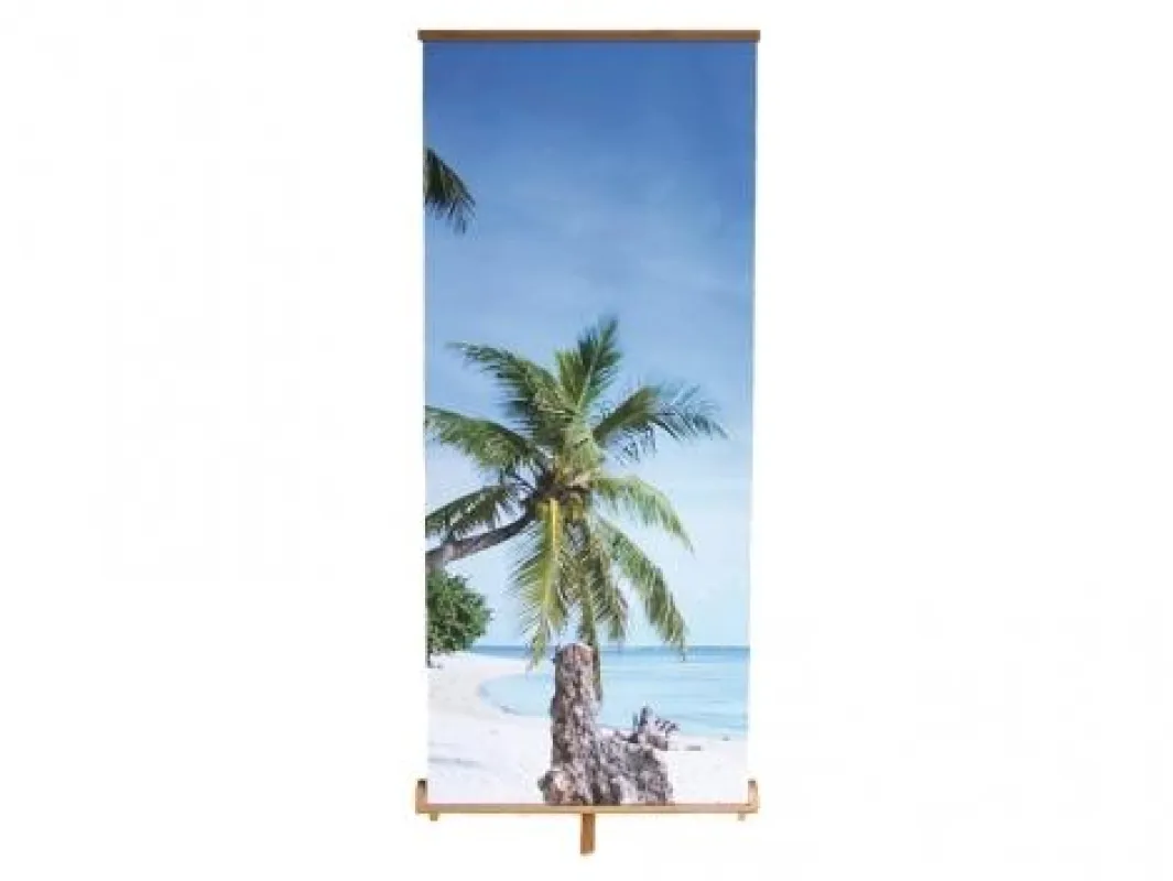 Rollup Bamboo – umweltfreundliches Rollup Display von LA CONCEPT