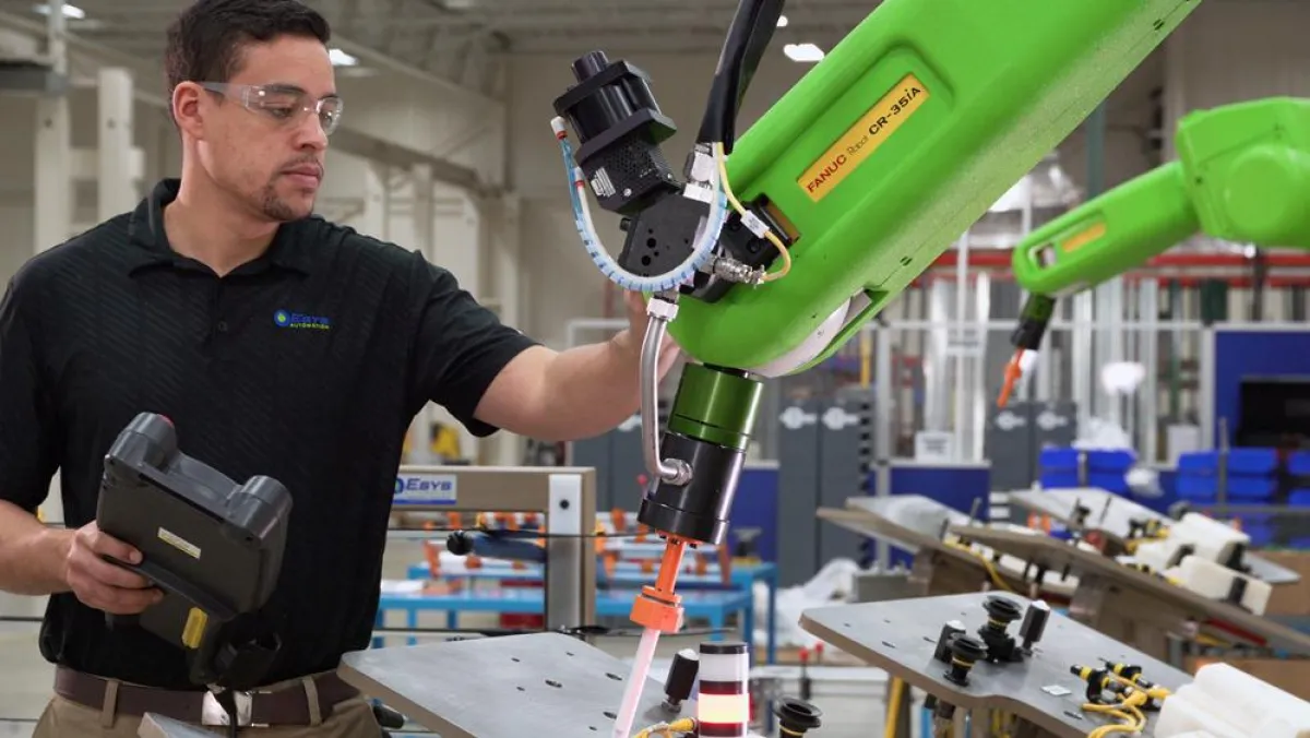 Die IMTS 2018 zeigt auch kollaborative Roboter oder kurz ?Cobots?