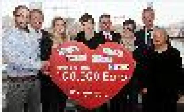 Unsere Kunden haben gespart und Herz gezeigt Bild: Unsere Kunden haben gespart und Herz gezeigt