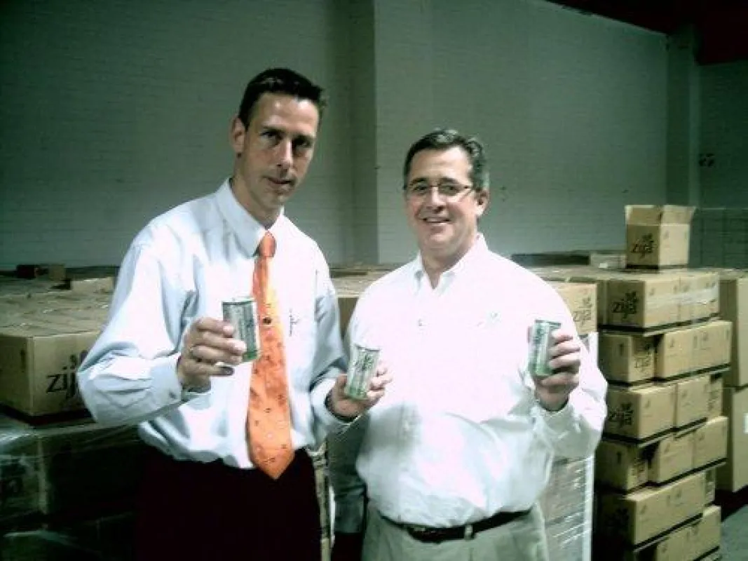 Thomas Spohn, führender Zija Partner Deutschland und Darrell Eyre, Executive Vice President Zija International