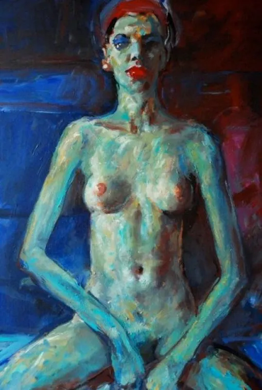 Werner Petzold | Frau mit Stirnband