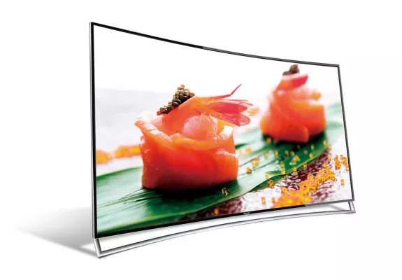 Bild: Scharfe Bilder, starke Farben: Hisense präsentiert UHD-Curved-TV mit Quantum-Dots