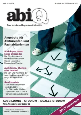 Bild: Kaufmännische Berufe bei Abiturienten hoch im Kurs