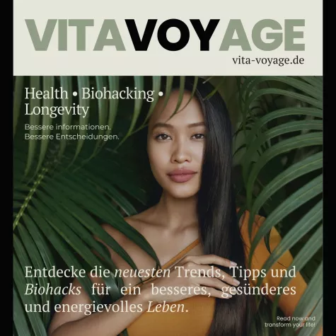 Bild: Das neue Online-Portal VITAVOYAGE – Health, Biohacking & Longevity kompakt