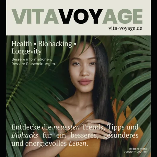 Bild: Das neue Online-Portal VITAVOYAGE – Health, Biohacking & Longevity kompakt