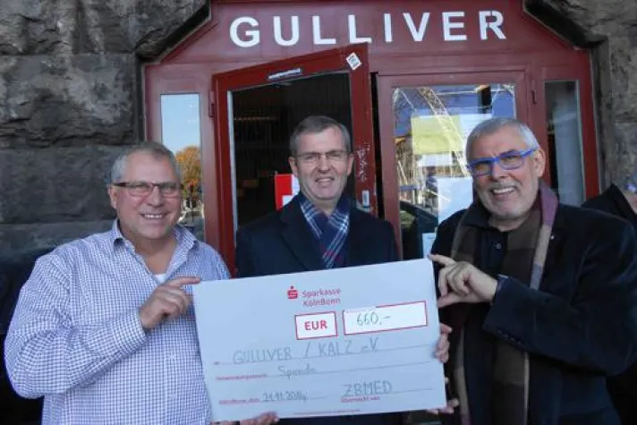 Bild: ZB MED unterstützt Gulliver e.V.