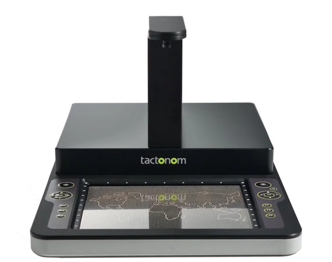 Tactonom. Das taktile Grafikdisplay. Bitte bei Veröffentlichung Copyrights anführen:© Tactonom