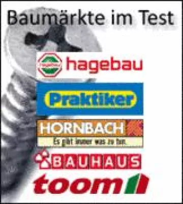 Bild: Baumarkt Test mit Gütesiegel von heimwerker.de