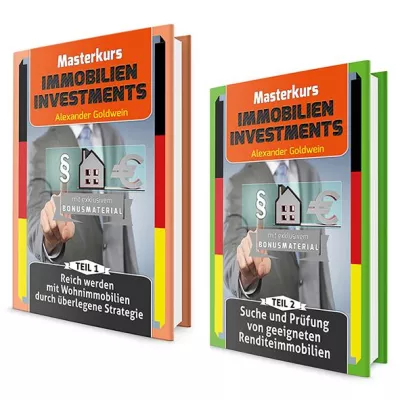 Bild: Masterkurs Immobilieninvestments von Fachbuchautor Alexander Goldwein