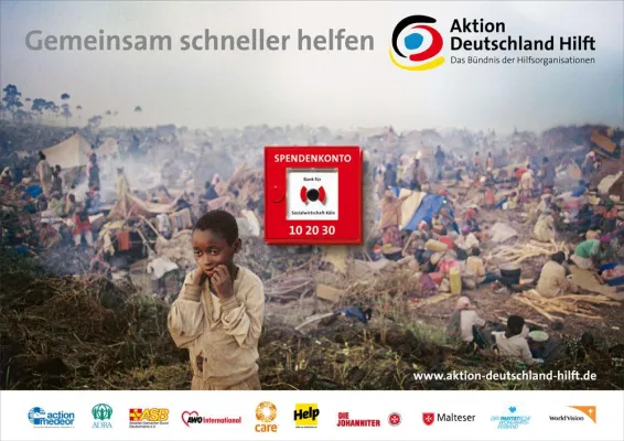 Bild: MEDIA CONSULTA unterstützt Aktion Deutschland Hilft bei bundesweiter Informationskampagne