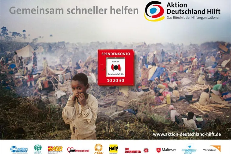 Bild: MEDIA CONSULTA unterstützt Aktion Deutschland Hilft bei bundesweiter Informationskampagne