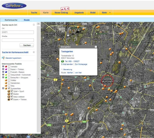 Bild: Internet-Branchenbuch GoYellow jetzt mit umfangreichem Sommer-Service für die ganze Familie