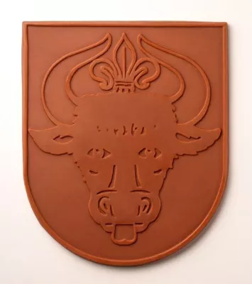 Bild: Schokologo verwandelt Laager Stadtwappen in süße Überraschung für Gäste