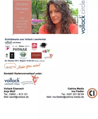 Bild: CHRISTINE NEUBAUER – Poesie mit Event-Charakter
