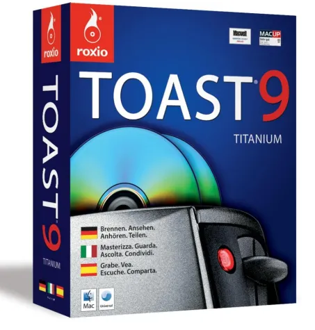 Bild: Roxio bringt neues Toast 9 Titanium für Mac