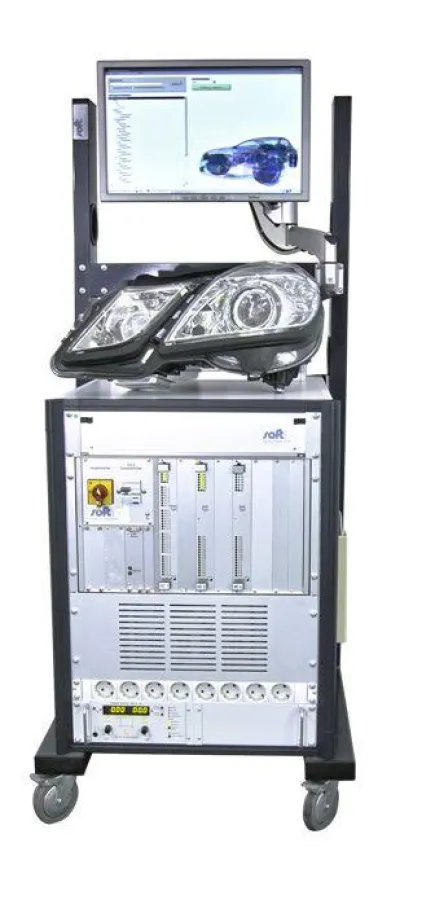 Check-Rack-System für die Leuchtkörper-Montage