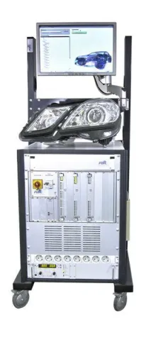 Bild: Das Softing Prüfsystem „CheckRack“ reduziert Kosten und erhöht den Komfort