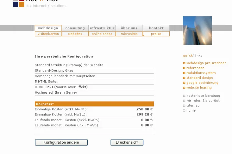 Bild: net-n-net stellt den Website-Preisrechner vor