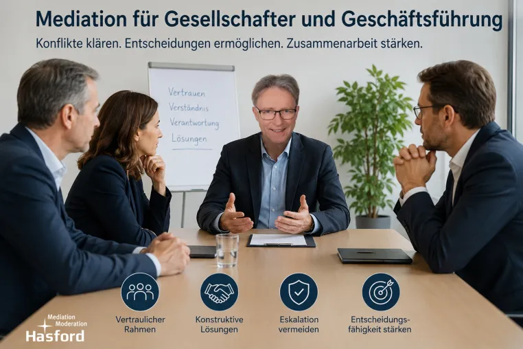 Wenn Zusammenarbeit dünnhäutig wird: Mediation und Konfliktmoderation für Unternehmen Bild: Wenn Zusammenarbeit dünnhäutig wird: Mediation und Konfliktmoderation für Unternehmen