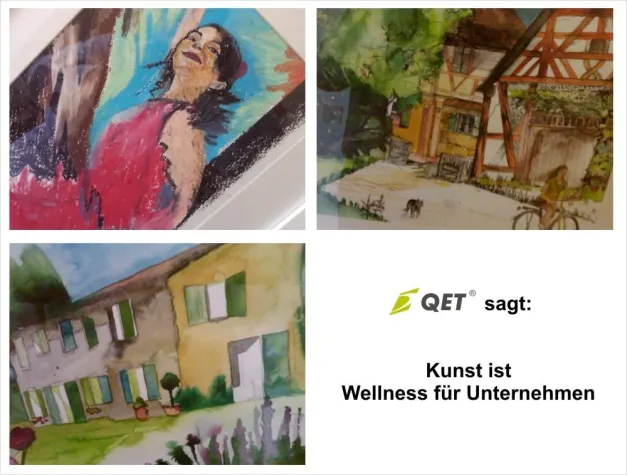 Bild: Kunst ist Wellness für Unternehmen